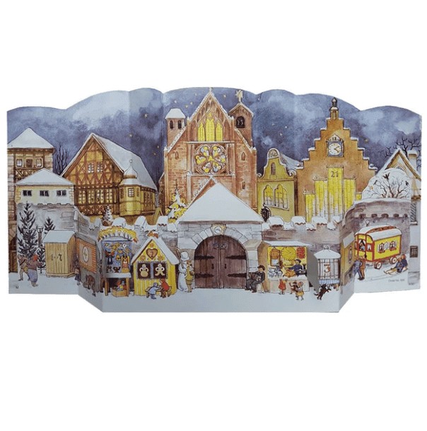 Advent Calendar Domplatz by Richard Sellmer Verlag
